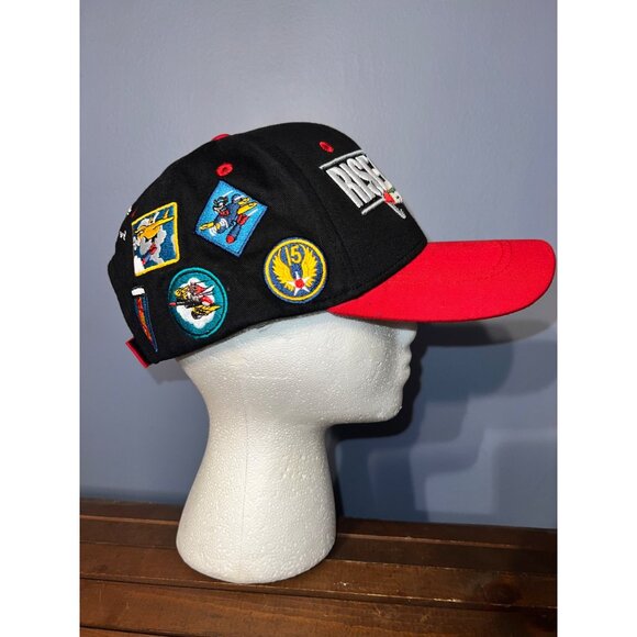 Commemorative Air Force Blue & Red W Patches + Pin OS Adjustable Baseball Cap - Picture 4 of 11